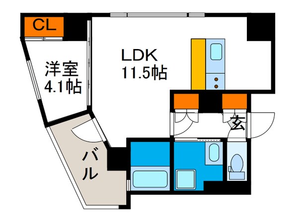 灯-AKARI-の物件間取画像